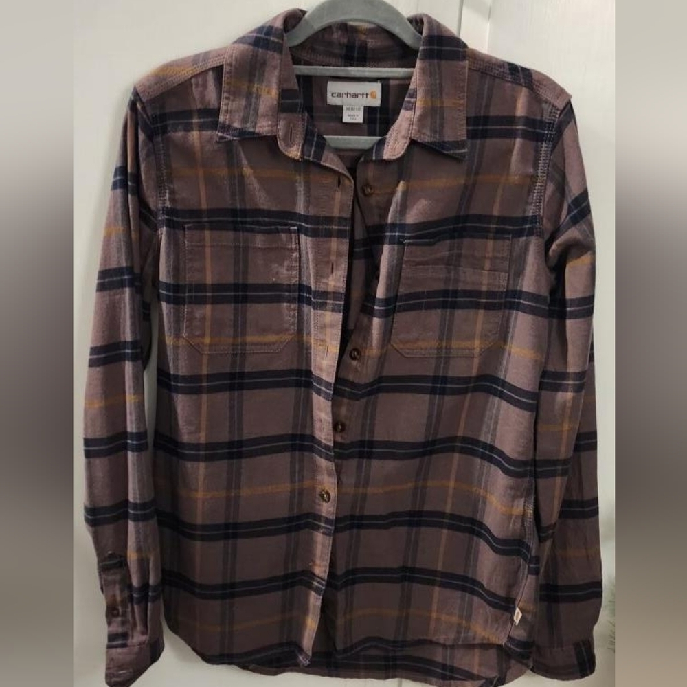 Carhartt Women's Plaid Flannel Size M